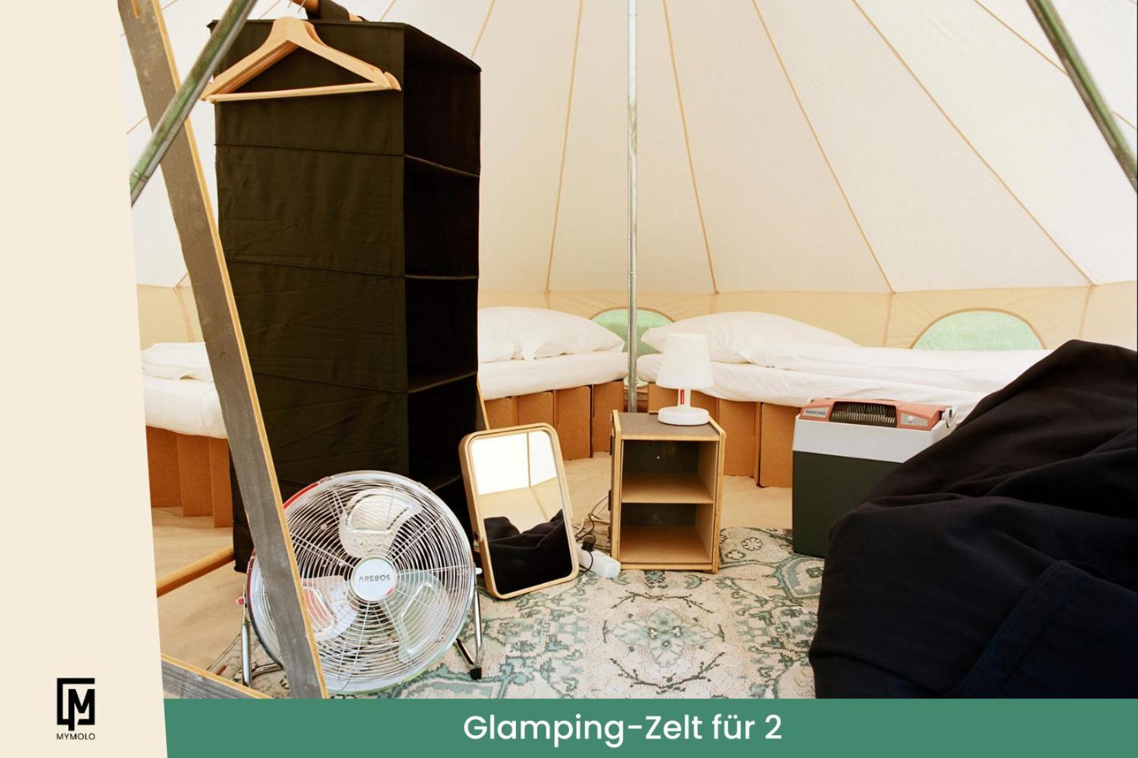 Glamping In Der Zeche Ewald Herten Herten  Exterior foto