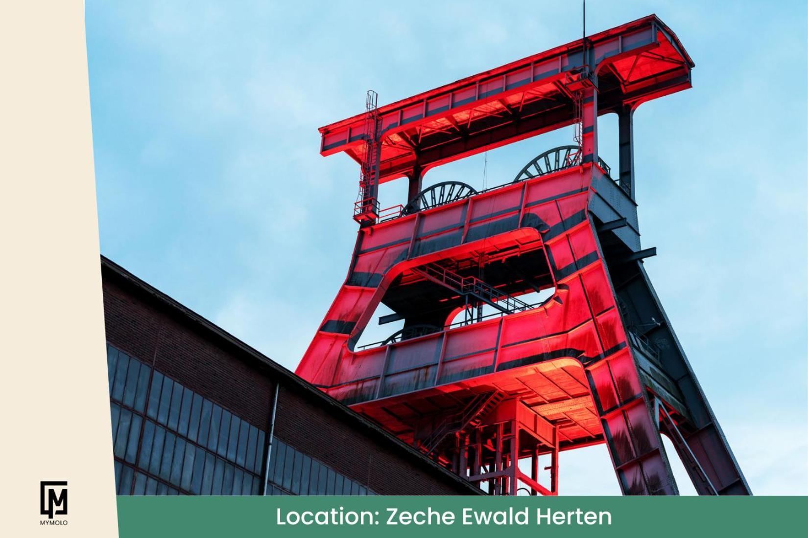 Glamping In Der Zeche Ewald Herten Herten  Exterior foto
