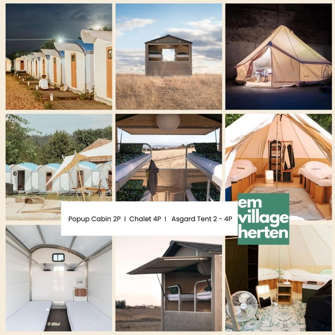 Glamping In Der Zeche Ewald Herten Herten  Exterior foto