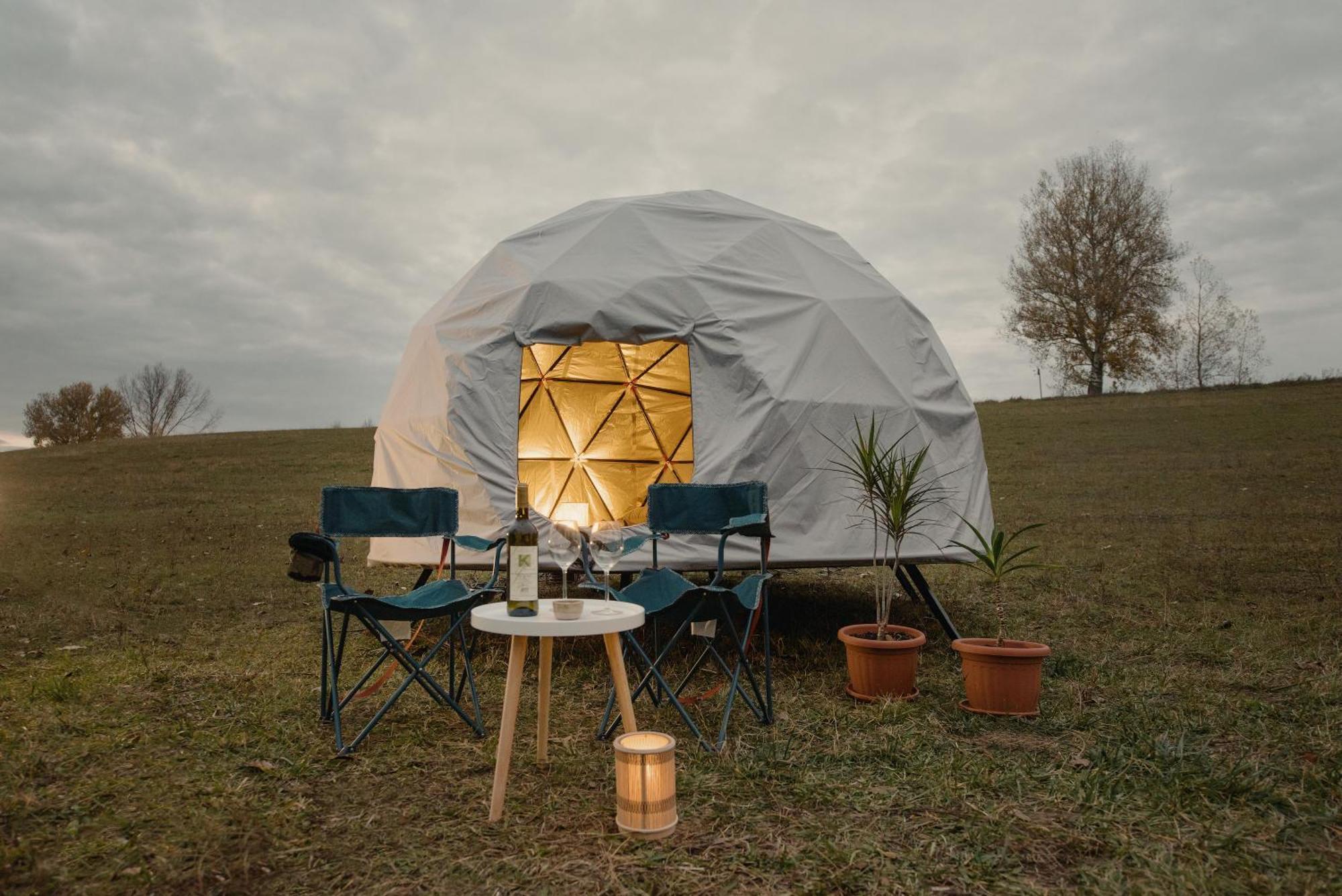 Glamping In Der Zeche Ewald Herten Herten  Exterior foto