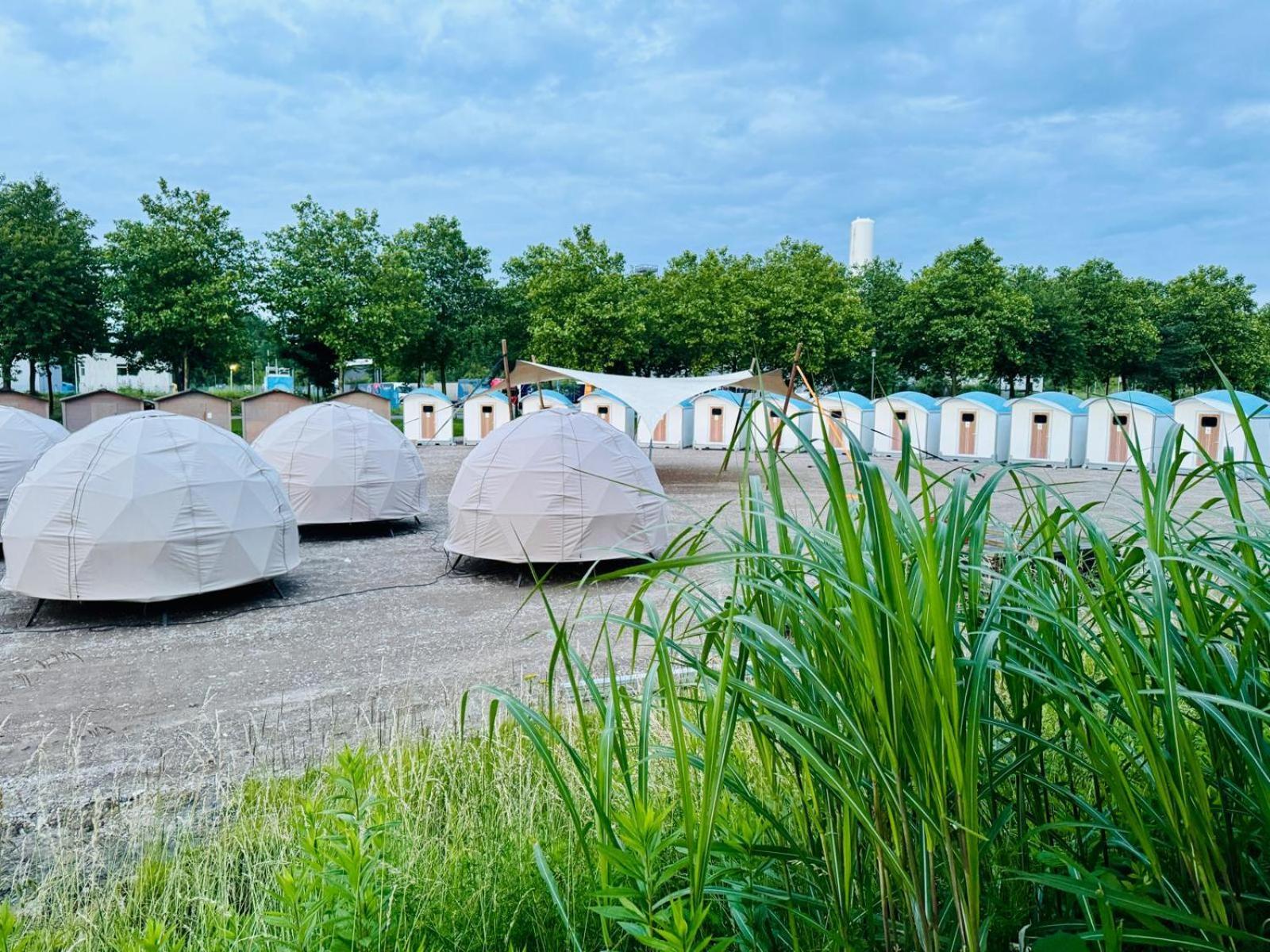 Glamping In Der Zeche Ewald Herten Herten  Exterior foto