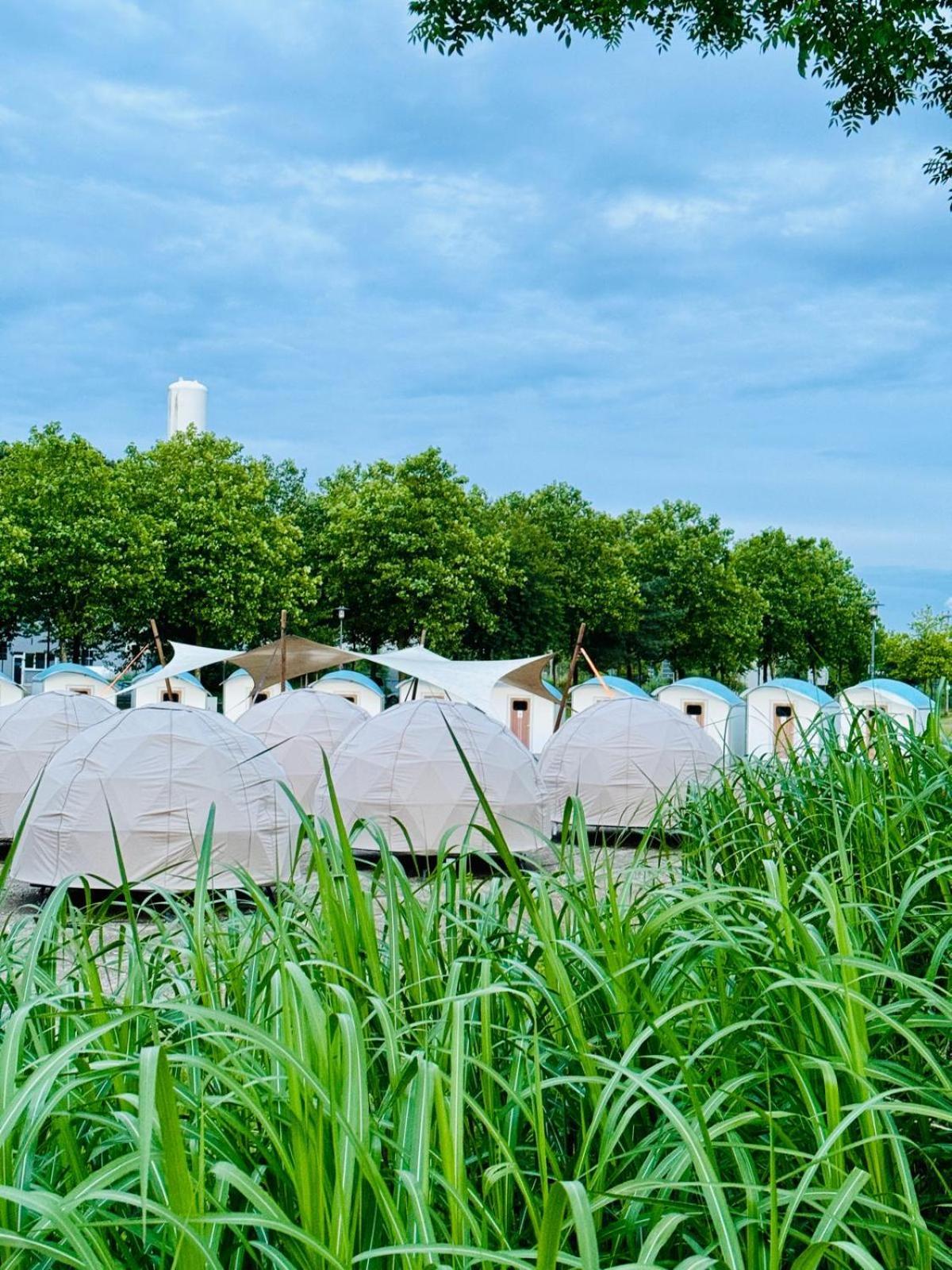 Glamping In Der Zeche Ewald Herten Herten  Exterior foto